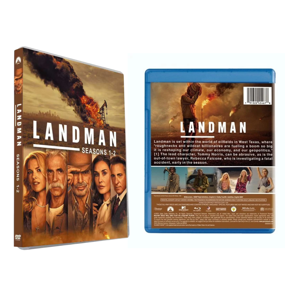 Landman Season 1-2 :6-Disc All Region New Box Set
