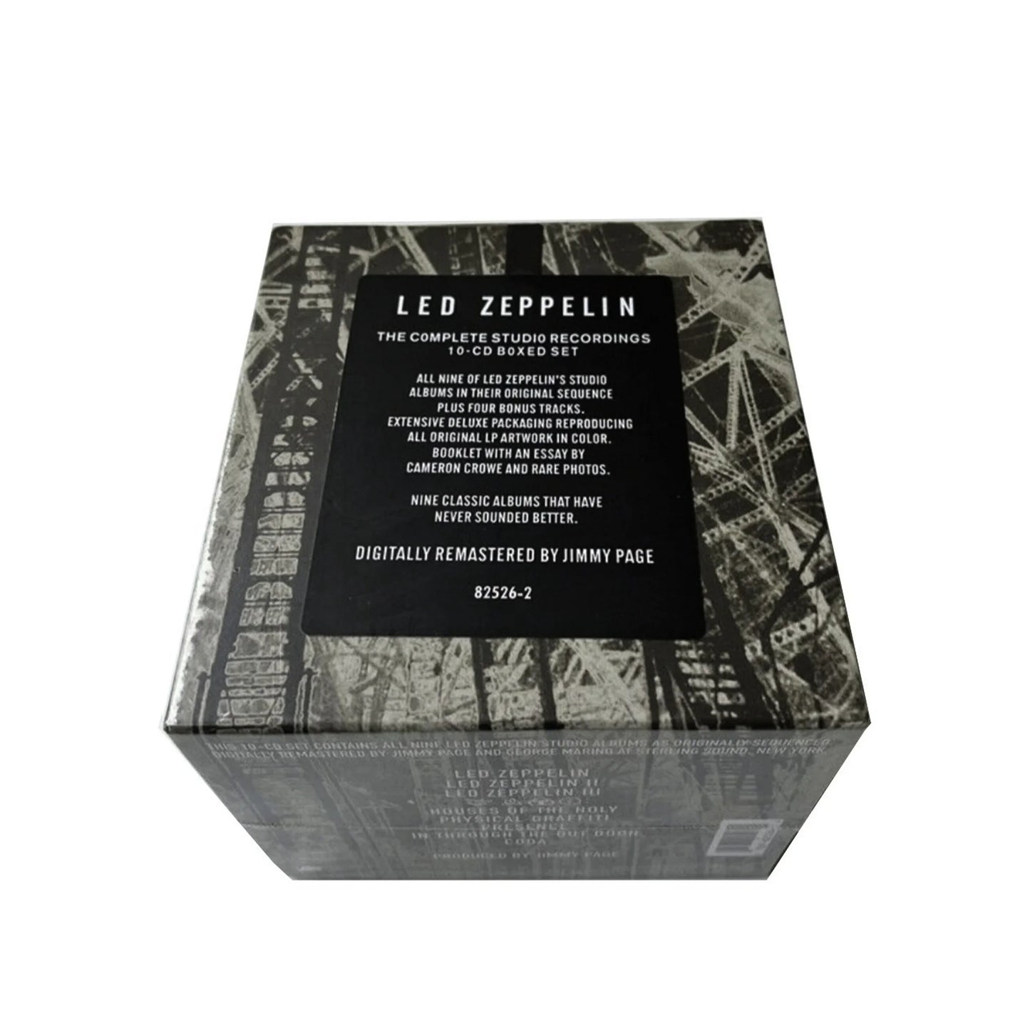 Led Zeppelin The Complete Studio Recordings 10 CD Set