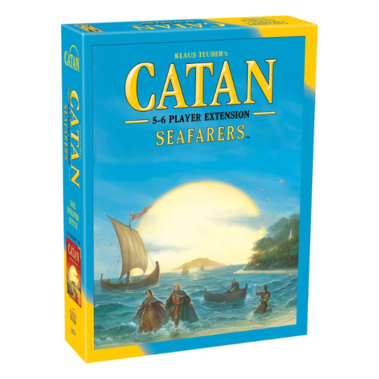 Catan Seafarers 5 and 6 Player, Board Game Extension, Ages 12+