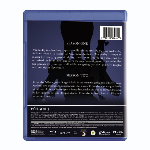 Wednesday Seasons 1- 2  (DVD)
