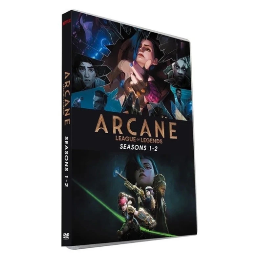 Arcane: League of Legendss, The Complete Seasons 1-2, DVD