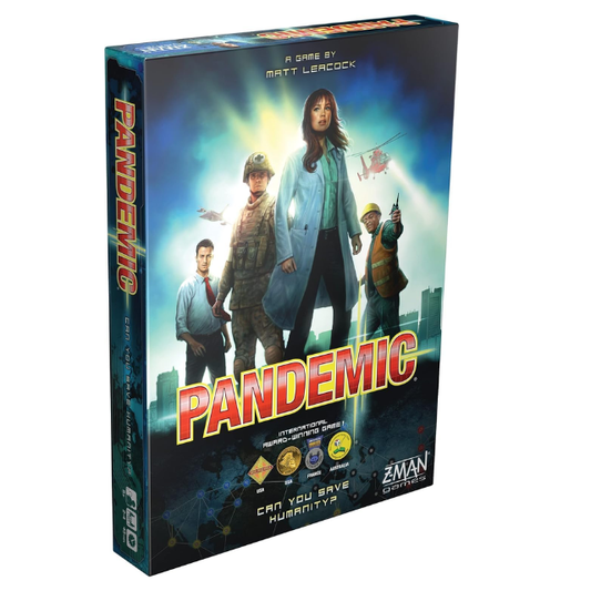 Pandemic, Board Game, Ages 8+, 2-4 Players