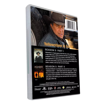 YellowStone Season 5 DVD TV Series 6-Disc New Sealed