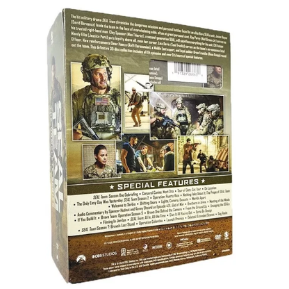 SEAL TEAM: The Complete Series,Seasons 1-7 (DVD, TV-Series)