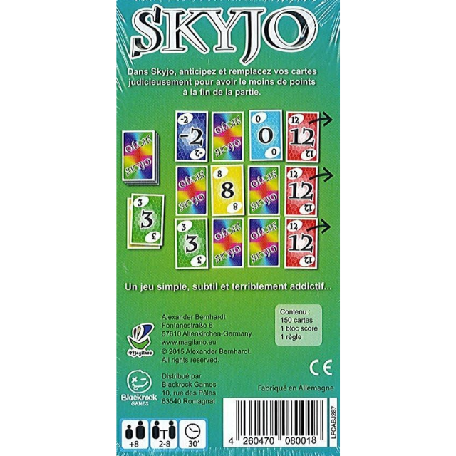 Magilano - Skyjo: Card Game (French Box)