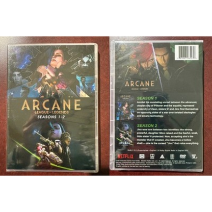 Arcane: League of Legendss, The Complete Seasons 1-2, DVD