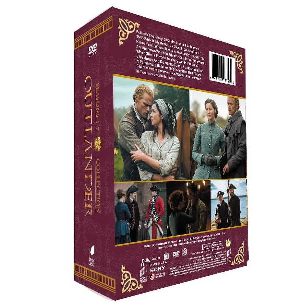 Outlander The Complete Series Seasons 1-7 DVD Box Set