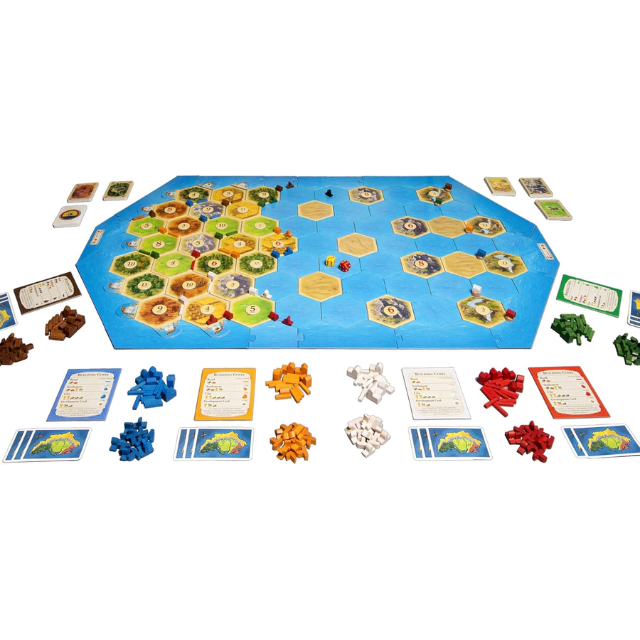 Catan Seafarers 5 and 6 Player, Board Game Extension, Ages 12+