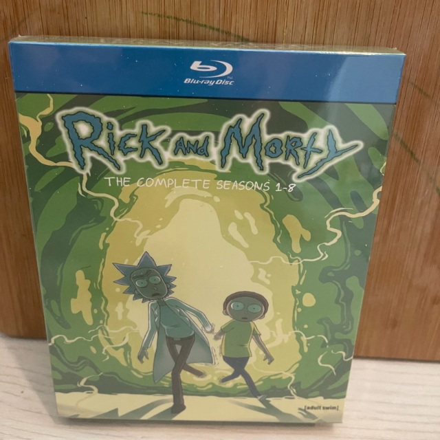 New Rick and Morty: The complete series Season 1-8 ( 8-Disc-Blu-ray- Box-Set )