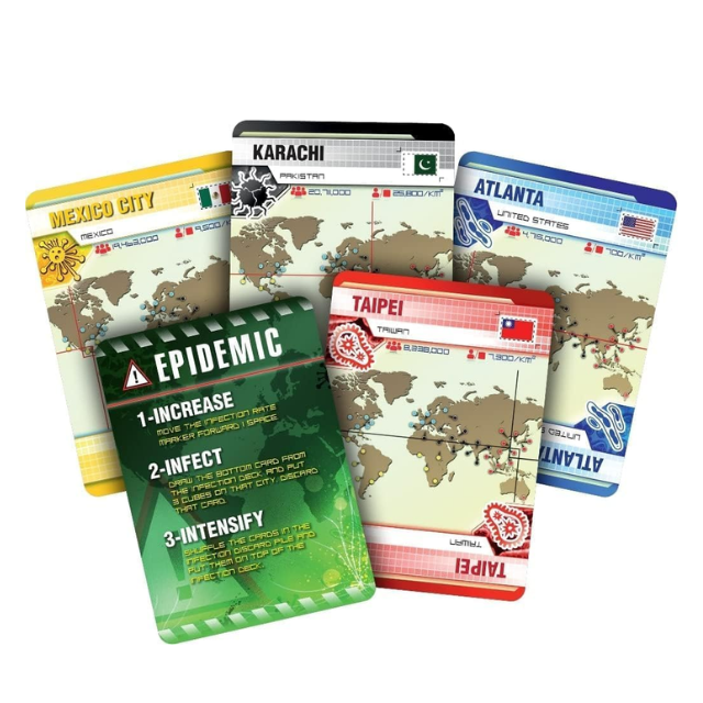 Pandemic, Board Game, Ages 8+, 2-4 Players