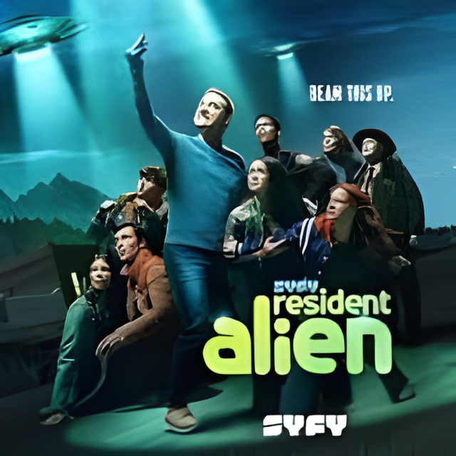 Resident Alien Series 1-4 DVD Box Set