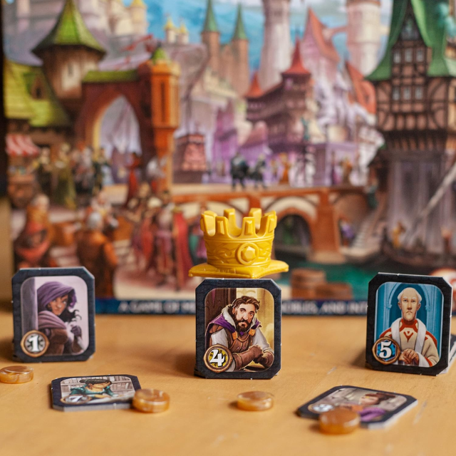 Citadels Revised Edition, Board Game, Ages 10+, 2-8 Players, 30-60 Minutes Playing Time