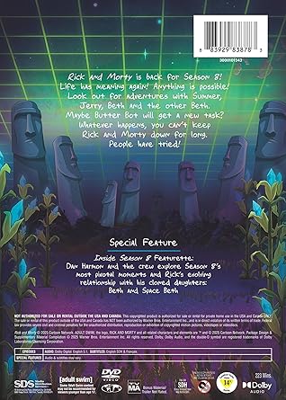 Rick and Morty: Season Eight (DVD)