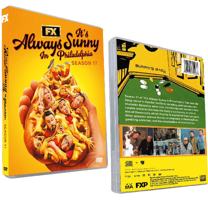 It's Always Sunny in Philadelphia: The Complete Season 17 [DVD] 2-Disc Box Set - NEW & Sealed TV Series Comedy