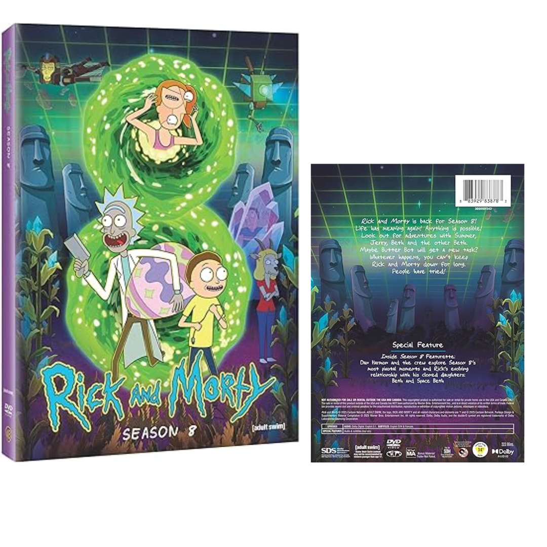Rick and Morty: Season Eight (DVD)