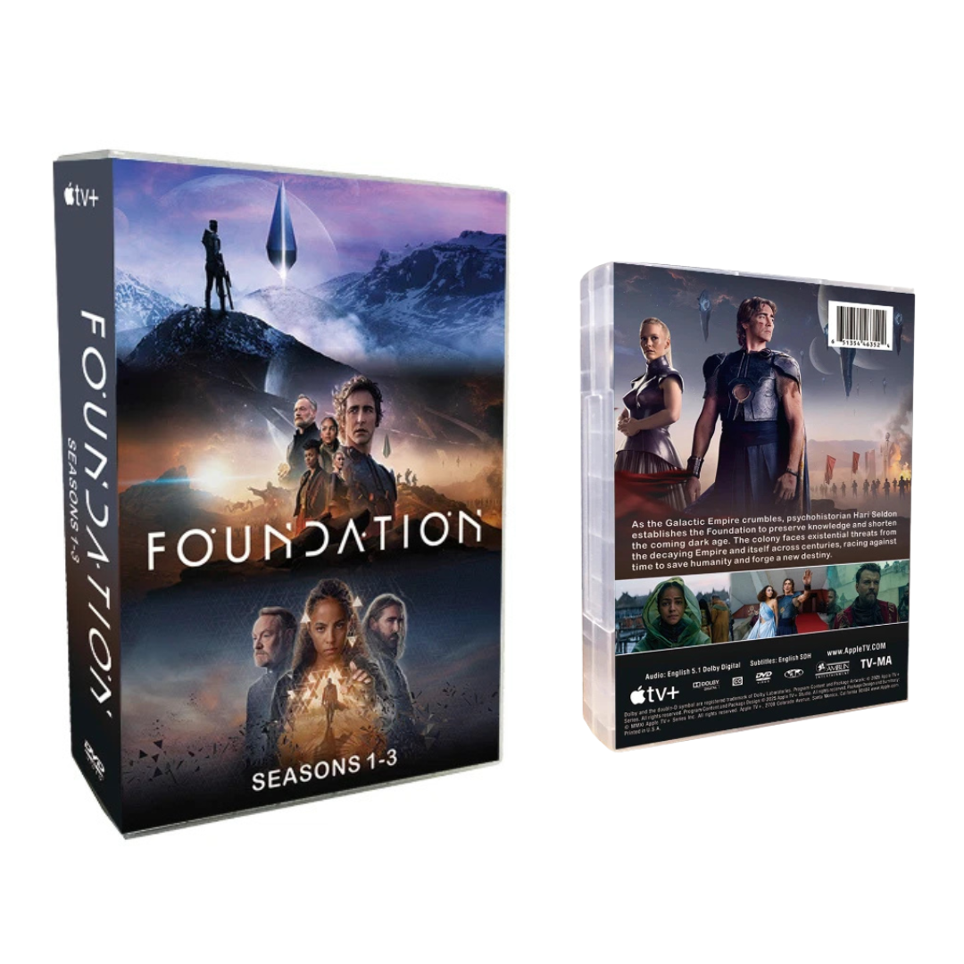 Foundation Seasons 1-3,All Region New Box Set-