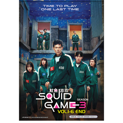Squid Game Season 3 (DVD) (2025)