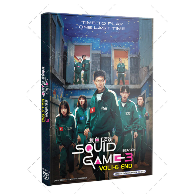 Squid Game Season 3 (DVD) (2025)