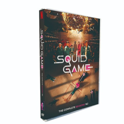 Squid Game: The Complete TV Series Seasons 1-2 (DVD 6-Discs Box Set )