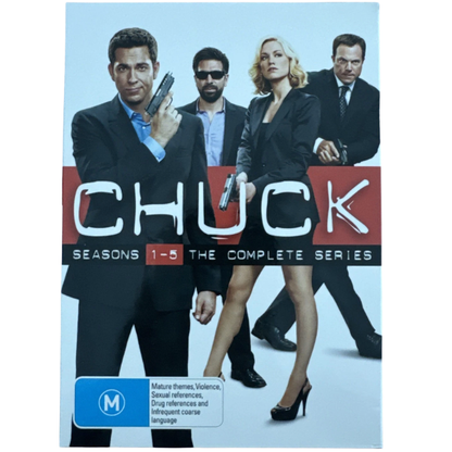 CHUCK - The Complete Series Seasons 1-5 DVD Box Set