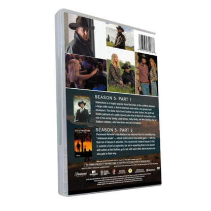 Yellowstone: The Complete Season 5 Five Part 1&2 ( 6-Disc Box Set)