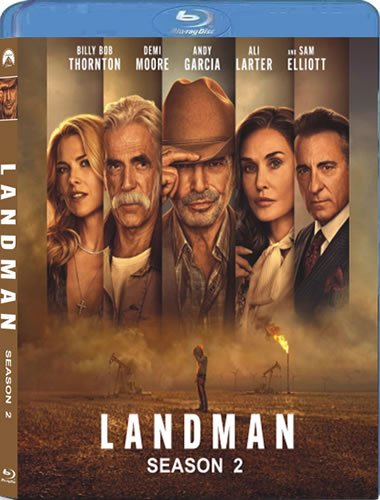 Landman SEASON 2 DVD, 2025, 3-Disc Box Set