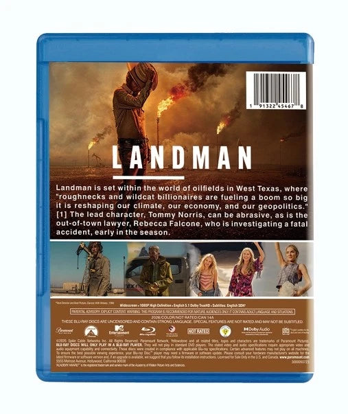 Landman Season 1-2‎  :6-Disc All Region New Box Set