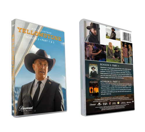 Yellowstone: The Complete Season 5 Five Part 1&2 ( 6-Disc Box Set)